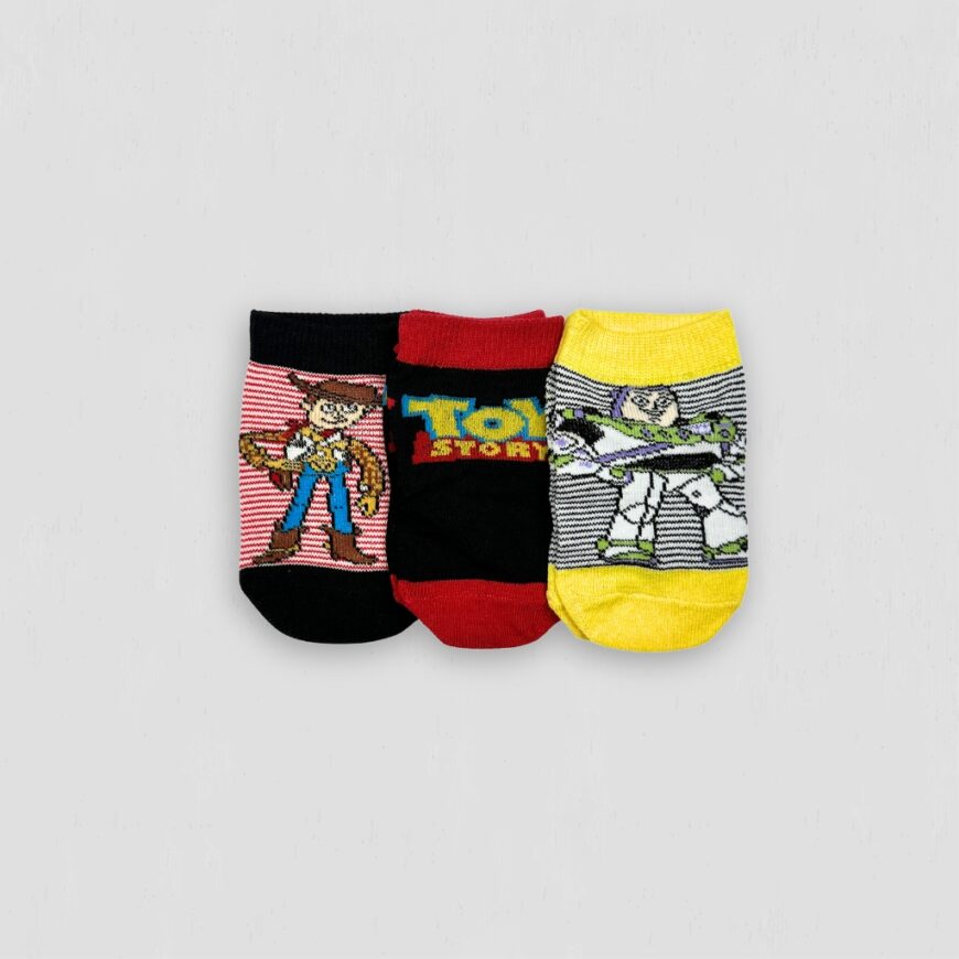 Sosete baieti Toy Story original set 3 perechi