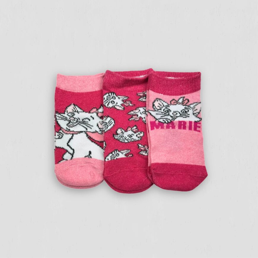 Sosete fete Marie scurte original set 3 perechi