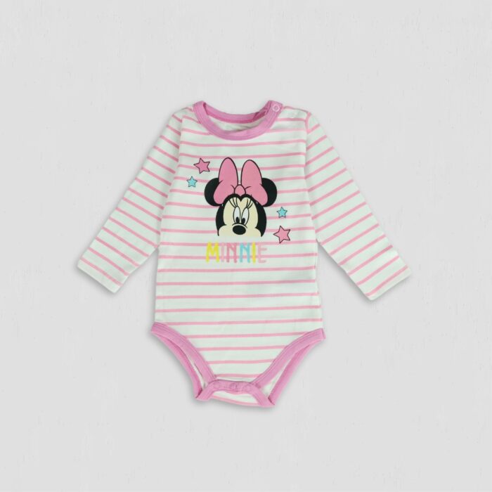 Body fete Minnie dungi roz original bumbac
