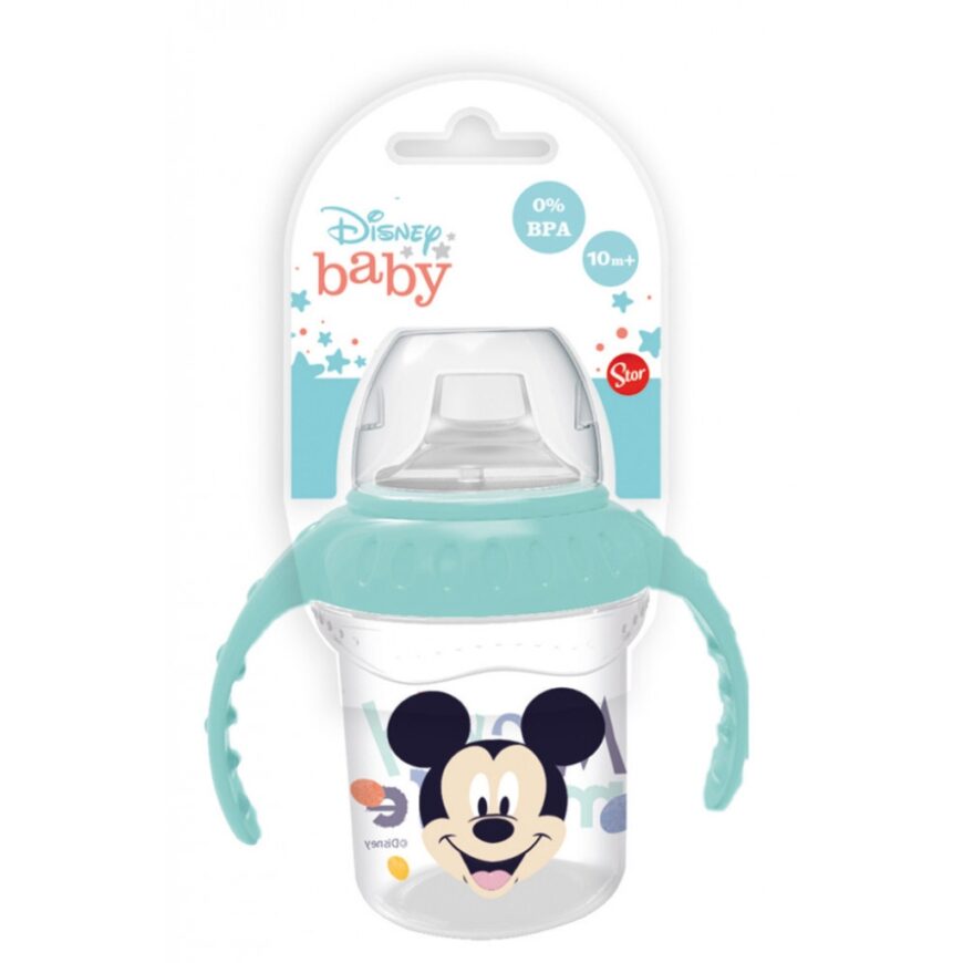 Cana cioc Mickey Mouse original cu manere