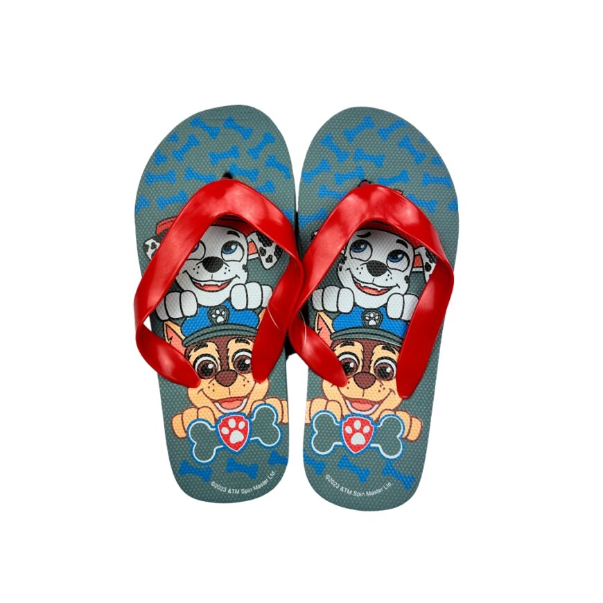 Papuci baieti Paw Patrol rosu original