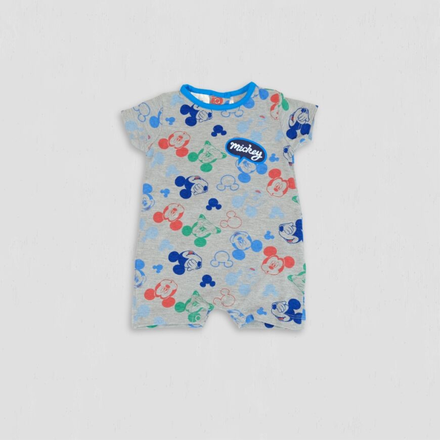 Pijama Mickey Gri baieti, confortabila