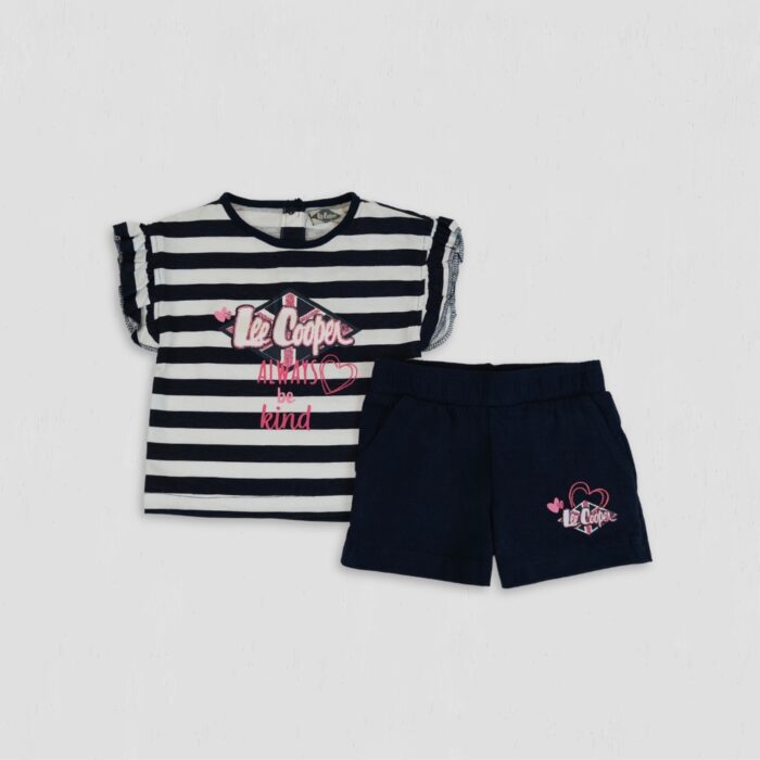 Set fete Lee Cooper Always Be Kind bleumarin bumbac