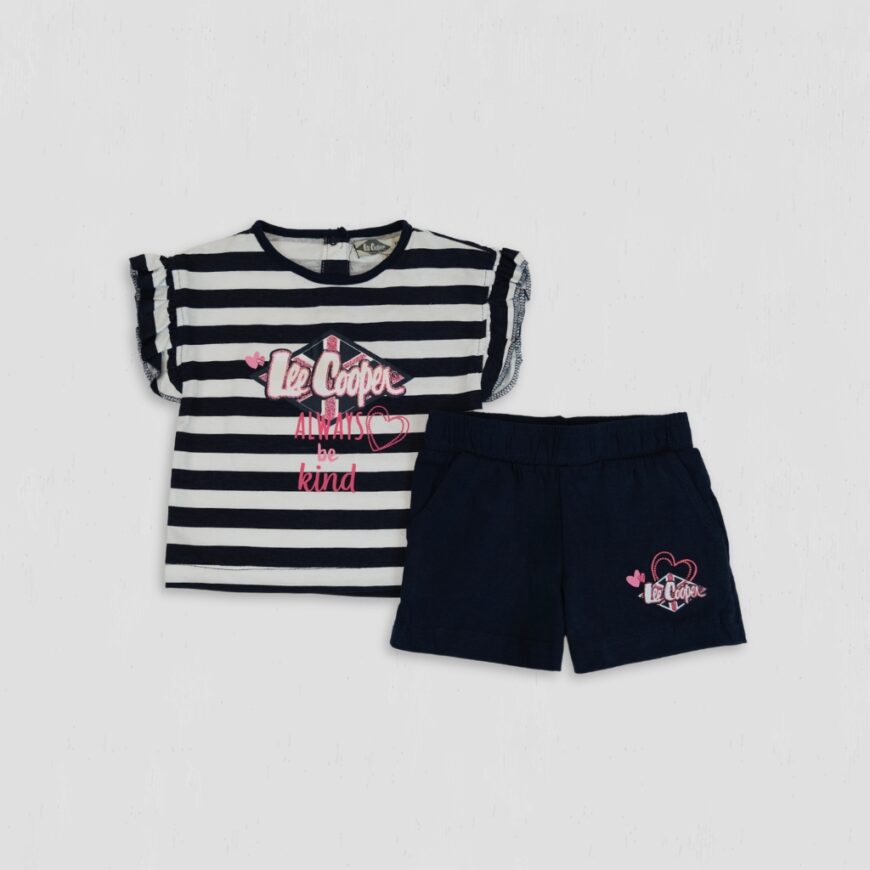 Set fete Lee Cooper Always Be Kind bleumarin bumbac