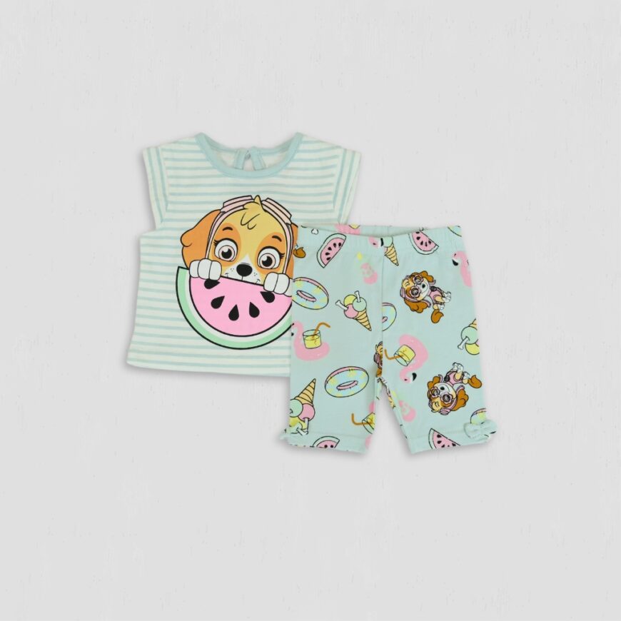 Set fete Skye Summer bleu original bumbac