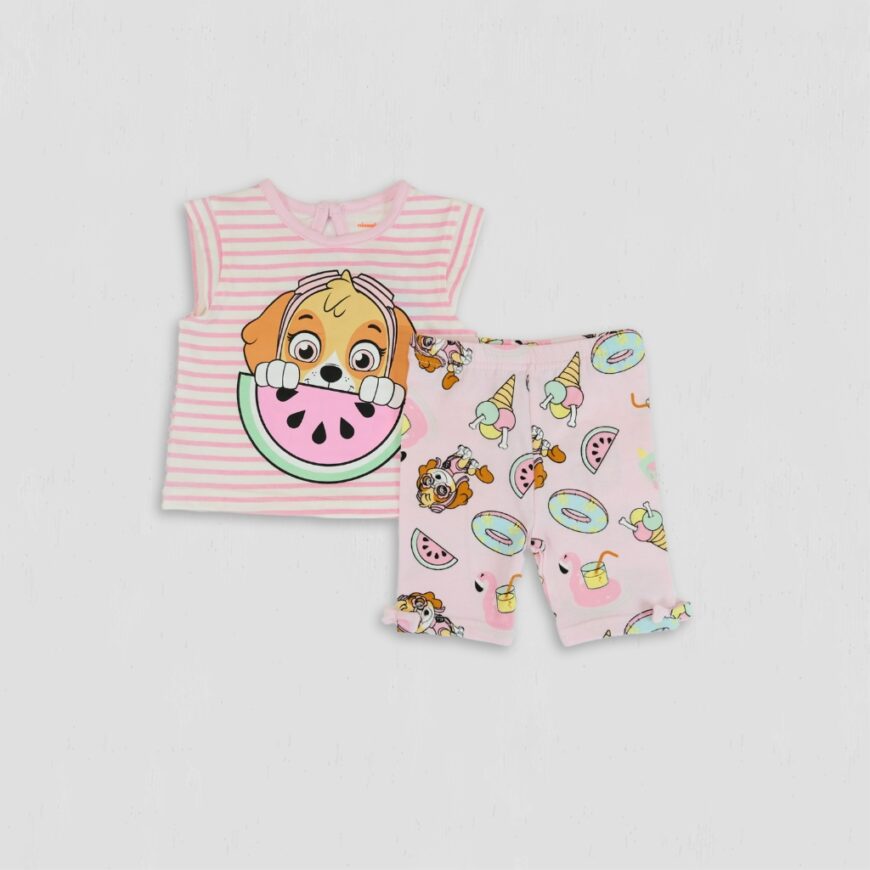 Set fete Skye Summer roz original bumbac