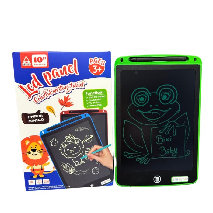 Tableta LCD scris desenat 10 inch verde