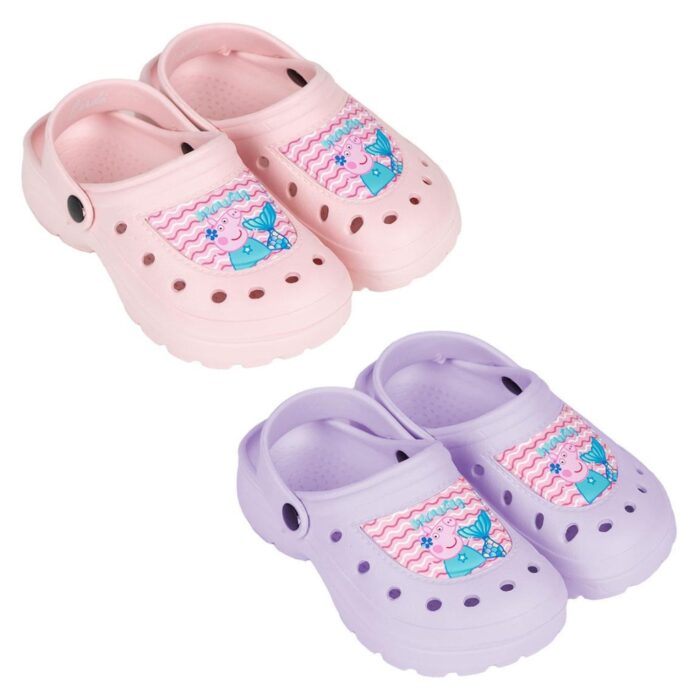 Saboti fete Peppa Pig originali roz mov