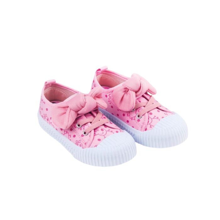 Tenisi fete Peppa Pig Cute Bow roz original