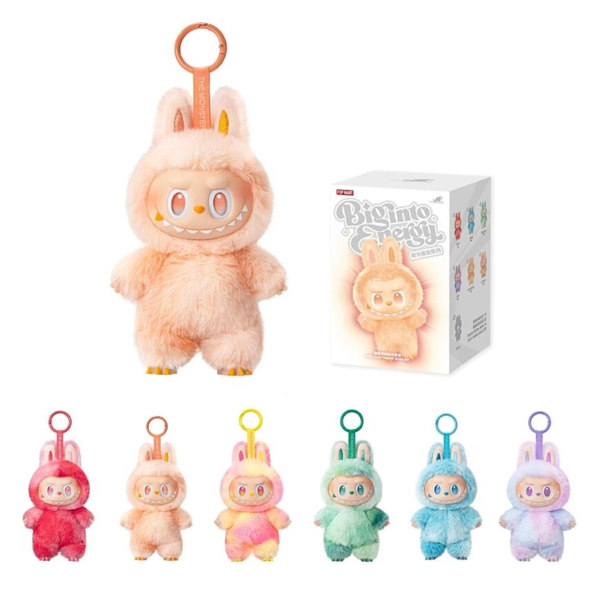 Jucarie Labubu Big into Energy Mystery Box plus Papusa Labubu Love